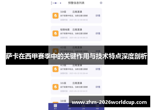 萨卡在西甲赛季中的关键作用与技术特点深度剖析 萨卡在西甲赛季中的关键作用与技术特点深度剖析